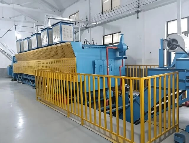 المستمر الرول الموقد شبكة حزام نوع مسحوق فرن تلبيد المعادن