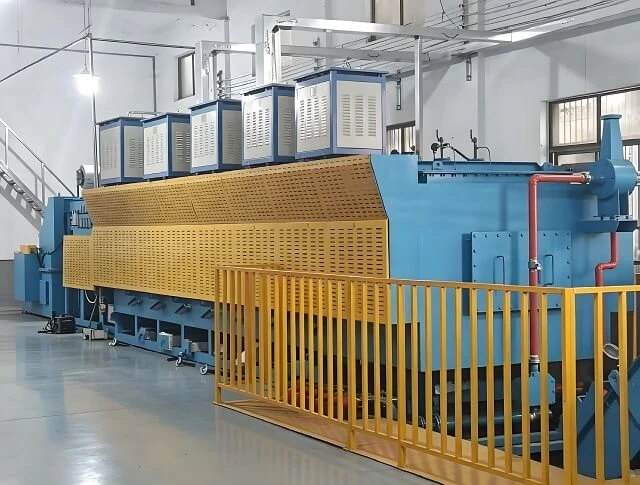 المستمر الرول الموقد شبكة حزام نوع مسحوق فرن تلبيد المعادن