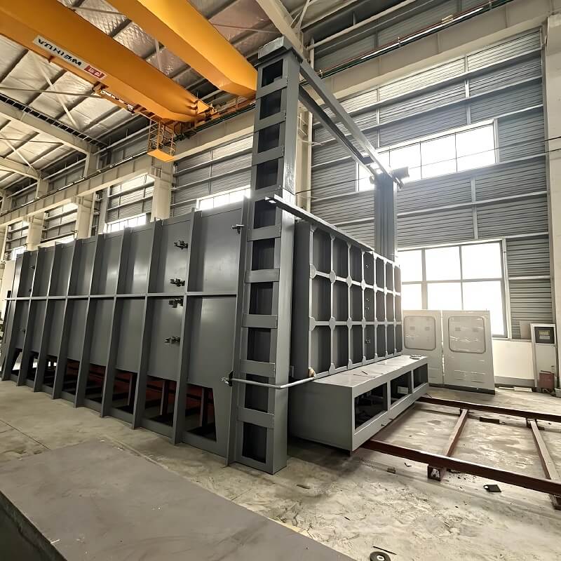 فرن بعجلات من النوع الصندوقي للتليين والتبريد والتلطيف والتطبيع