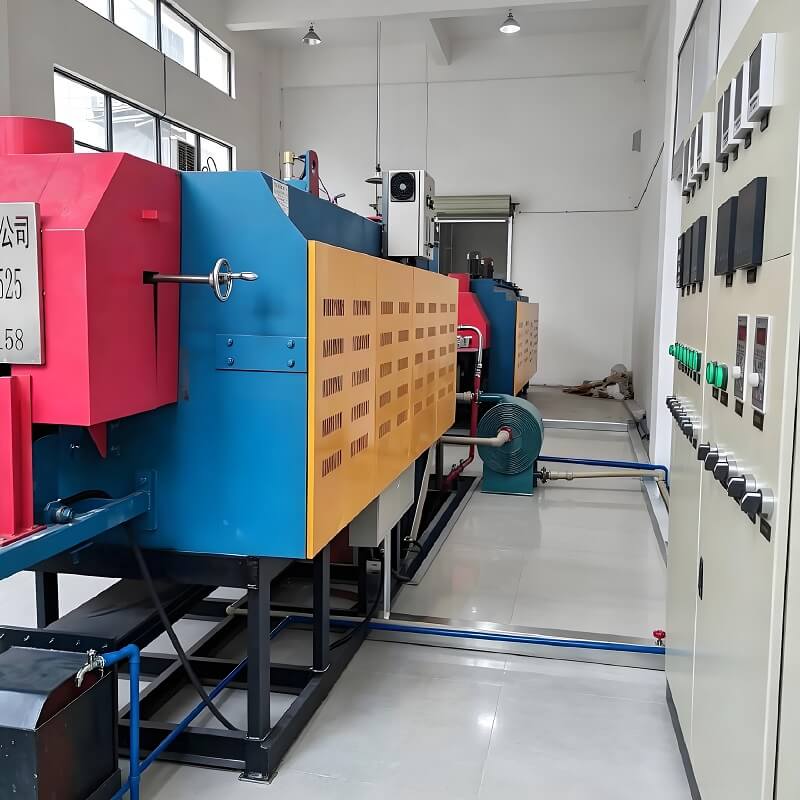 فرن الحزام الشبكي الأوتوماتيكي PLC لتعدين المساحيق وأجزاء الأجهزة