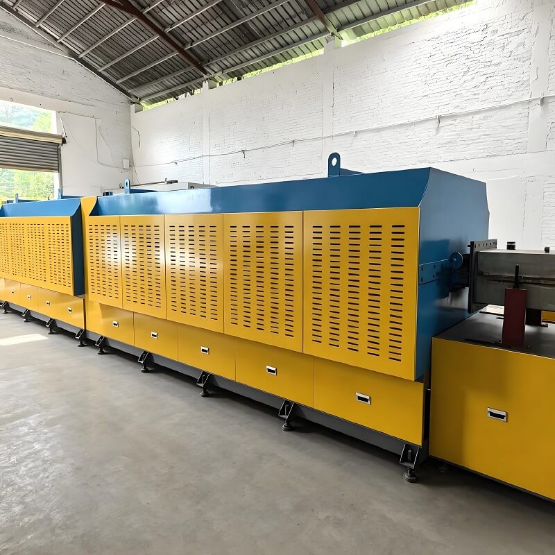 فرن تلبيد مسحوق المعادن من نوع الحزام الشبكي المستمر