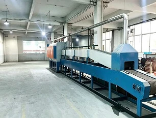 فرن لحام النحاس مع سخان لحام النحاس للنحاس بكميات كبيرة