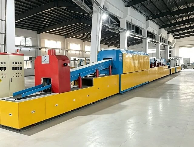 فرن التلدين اللامع بالحزام المستمر لأجزاء الفولاذ المقاوم للصدأ واللحام بالجو الجوي H₂